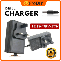 16.8v / 18v / 21v Drill Charger 3pin Power Supply Adapter Battery Lithium-ion Electric Wrench Cordl