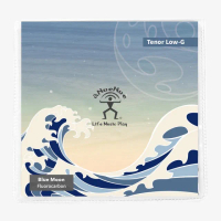 【aNueNue】日本製 烏克麗麗弦 AS BMT LG 26吋 Low-G 藍色氟碳纖維 藍月亮弦(原廠公司貨 商品保固有保障)