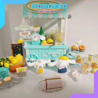 JAPAN Blind Box Cinnamoroll BB Cinnamoroll Lemonade Stand Miniature Cinnamoroll Figure