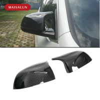 Car Mirror Cover for BMW LHD Carbon Look Replacement Rearview Mirror Cover For BMW X3 F25 X4 F26 X5 F15 X6 F16