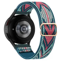 20mm Elastic Vivoactive 3 Nylon Watch Band Strap For Garmin Forerunner 245 645 158 55 Bracelet Venu SQ 2/Venu2 Plus Watchband