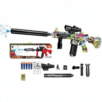 Mainan Anak Tembak Air Eva Soft Bullet QB67878-2A Tanpa Baterai, Mudah Dirakit, Aman untuk Anak