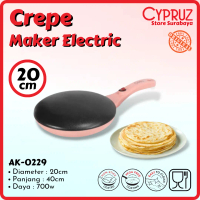 Cypruz Egg Roll Crepe Maker Listrik AK-0229