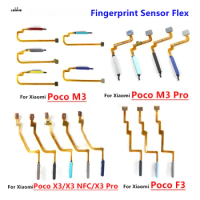 For Xiaomi Poco M3 Pro / Poco F3 / Poco X3 Pro NFC Home Button Fingerprint Touch ID Sensor Flex Cable