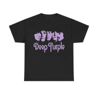 Deep Purple Band Shirt Retro Rock Logo Tee image 1