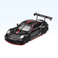 Bburago โมเดลรถ Porsche 911 GT3 R ขนาด 1:24 ของแท้ ผลิตจากโลหะหล่อและส่วนพลาสติก พร้อมล้อหมุน ของขวั