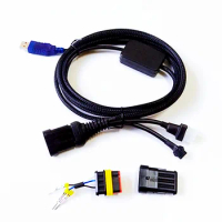 LPG/CNG Interface Cable for AC AEB ECU CNG/LPG Multi-function Debugging Data Line for Stag AC AEB D06 OMVL ECU Universal Adapter