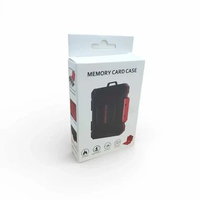Desiontal Kotak Penyimpanan Kartu Memori SD SIM Card Holder Waterproof - LP-E8, Tempat Aman untuk Ka