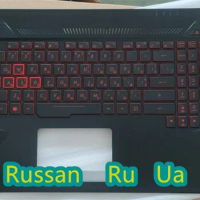 Russian/English Qriginal Standard Laptop Palmrest Keyboard for ASUS TUF Gaming FX504G FX504GD FX504GE FX80G FX80GD Backlight