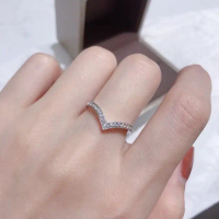 Cincin Fuji, Cincin Berlian Titanium Gaya Korea, Viral, Anti-karat selamanya, Kotak Percuma