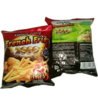 Tictic Snack Stick Bawang 70gr, Tictic Snack Stick Bawang Pedas, French Fries Kentang Pedas 60gr, Fr