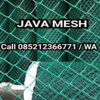 Kawat Harmonika PVC Hijau