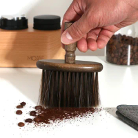 1PC Coffee Powder Cleaning Brush Bean Grinder Coffee Machine Coffee Bar Cleaning Brush