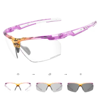 SCVCN Cycling Photochromic Sunglasses Riding Glasses Men UV400 Fishing Glasses Women Road Bike Glasses Outdoor Tactical Goggles