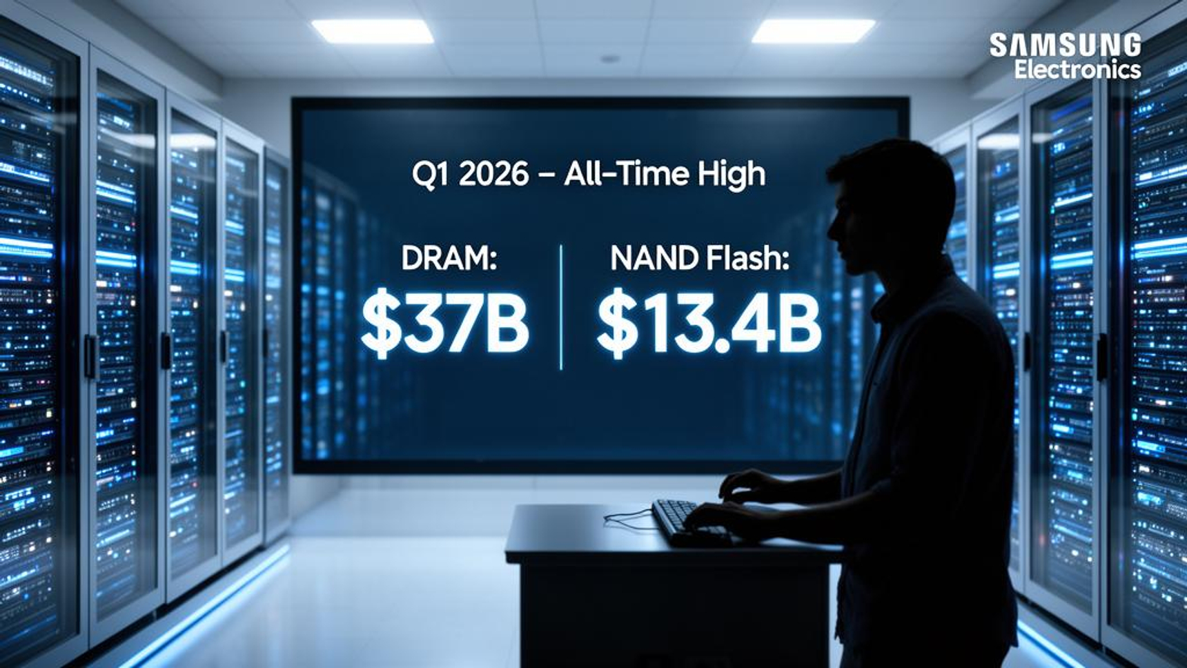 Samsung Electronics Posts Record Q1 Memory Revenue of ₩74.5 Trillion ...