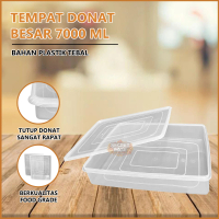 [COD] TEMPAT DONAT BESAR - Wadah Serbaguna / Kotak Plastik Rapat