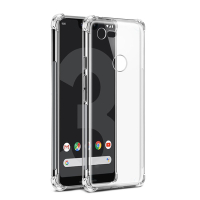 Google Pixel3XL 透明四角防摔手機保護殼 Pixel3XL手機殼