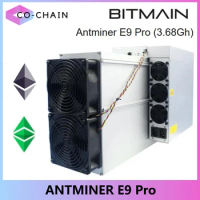 New Bitmain Antminer E9 Pro 3780M 3680M 3580Mh/s 2200W Most Powerful ETC Miner EtHash algorithm ETC ASIC Miner Rig E9 pro