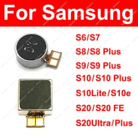 Motor Vibrator Flex Cable For Samsung Galaxy S6 S7 Edge S8 S9 S10 S20 Plus S20Ultra S20FE S10e Cell Phone Motor Vibration Module