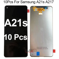 Wholesale 10Pieces/Lot LCD For Samsung Galaxy A21s LCD A217 Touch Screen Digitizer For Samsung A21s SM-A217F Display Replacement