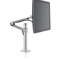 Hyvarwey OL-1 Alunimum Height Adjustable 17-32 inch Screen Monitor Holder Arm Full Motion Desktop Monitor Mount Stand Load 8kgs