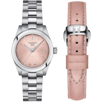 【TISSOT 天梭 官方授權】T-MY LADY 氣質淑女錶-29.3mm 情人節 禮物(T1320101133100)