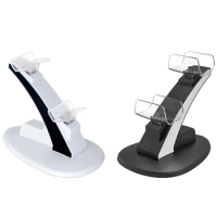 Dual USB Charging Charger Dock Stand Cradle Docking Station For Sony Playstation 5 PS5 Game Controller
