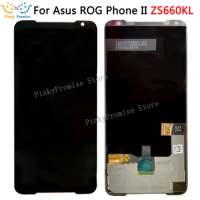 For 6.59" ASUS ROG Phone 2 Phone2 PhoneⅡ ZS660KL AMOLED LCD Display Screen+Touch Panel Digitizer Assembly Repairs