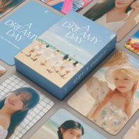 54Pcs/Set Kpop IVE A Dreamy Day Lomo Photocard Ablum 2023 TWICE Cards Photocards Cute Poster Print Fans Giftds Fans Gift