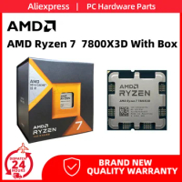AMD RYZEN 7 7800X3D Box Novo CPU R7 Processador 8-Core Integrated Chip 5NM AM5 Without Fan For Gaming and Multimedia