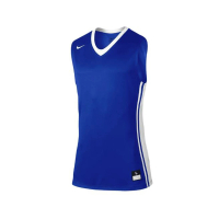 NIKE 耐吉 Nike National Varsity Stock 男 籃球 背心 快乾 單面 球衣 藍(639395-494)