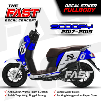 BISA COD TERBARU DECAL SCOOPY NEW 2017-2019 FULL BODY OHLINS Decal Stiker Scoopy 2017-2019 Stiker Al