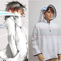 DEVIL SURVIVOR 2 Kuze Hibiki White Rabbit Version Hoodie Jacket Anime Cosplay Costume