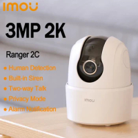 IMOU Ranger 2C 3MP Wifi Camera Two-way Talk Surveillance Security 360° Coverage Portection Night Vision Smart Tracking Camera