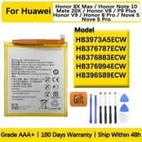 Battery ForHuawei Honor 8X Max Note 10 Mate 20X v8 P9 Plus V9 8 Pro Nove 5 Pro Replacement batteries with tracking number, stock