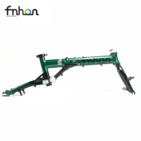 Fnhon Alloy Freedom Frame 14" 16" 305 V Brake Foldable 3 Speed Urban Commuter Bicycle Frameset Fork with Handlepost