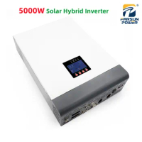 5000W Solar Hybrid Storage Inverter 48V 80A MPPT Pure Sine Wave 50-60HZ 220V/230V Max PV 500Vdc Input Charger Controller