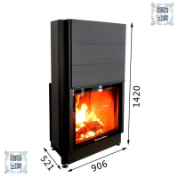 取暖器 壁爐真火木柴用燃木取暖器嵌入別墅客廳歐式室內燒柴火爐