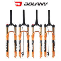 Bicycle Air pressure Suspension Fork Bolany MTB 26 27.5 29 inch Magnesium Alloy Locked 120mm Manual Remote Shock absorption fork