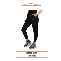 Dhaulagiri - Celana Olahraga - Active Running Long Pants - Celana Running Panjang Double Layer Lari 