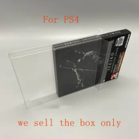 Transparent Box Protector For Sony PS4 Collect Boxes TEP Storage Game Shell Clear Display Case With Paper Sleeve