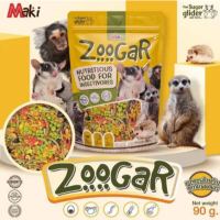 Thức ăn Maki Zoogar dinh dưỡng dành cho sóc bay úc ,sugar glider, nhím,chồn,khỉ marmoset,... đầy đủ