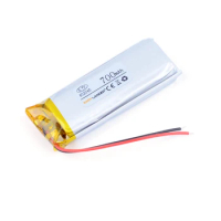 802045 3.7V 700mAh Rechargeable li Polymer Battery For toys millet GPS DVR MP3 MP4 Recording pen speaker mouse recorder 082045