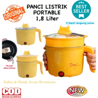 ( BISA COD ) PROMO Panci Listrik Serbaguna Multifungsi Elektric Cooker 1 8 L / Electric Cooker Multi