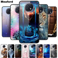 Tempered Glass Case For Xiaomi Redmi Note 9T 5G Cover Hard Shockproof Cases for Redmi Note 9T 9 T J22 Case Luxury Funda Note9T