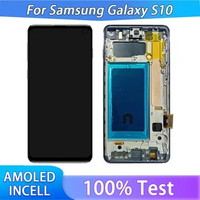 TFT LCD Display Touch Screen Digitize Assembly with Frame, Fit for Samsung Galaxy S10, G973, SM-G973F, SM-G973U, SM-G973W