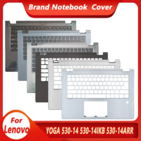 New For Lenovo YOGA 530-14 530-14IKB 530-14ARR flex6-14ikb Palmrest Keyboard Bezel With Fingerprint Upper Top Case C Cover Shell