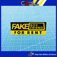 Fake boyfriend for rent Sticker Motor Sticker / M145