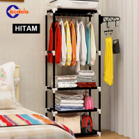 Bedola Square stand hanger rak baju lemari pakaian serbaguna