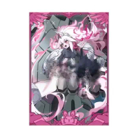 63x90mm60PCS Holographic Sleeves YUGIOH Card Sleeves Illustration Anime Protector Card Cover for Board Games Trading Cards